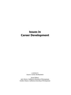 cover image of Issues in Career Development